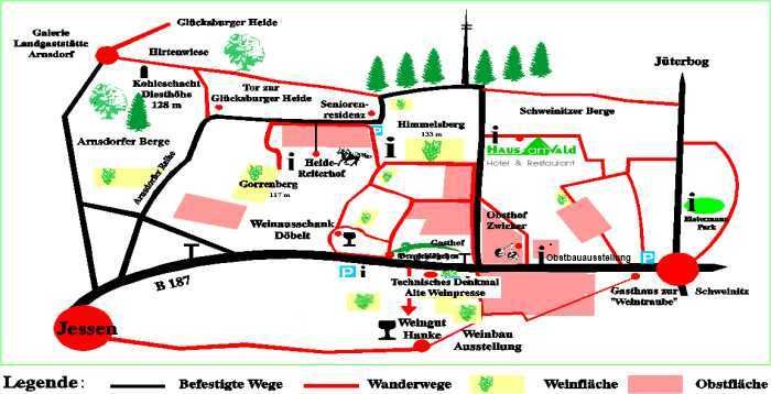 Obst und Weinweg in den Jessen Schweinitzer Bergen